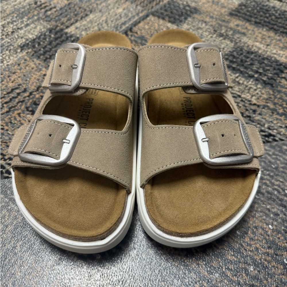 Project Cloud Chunky Greece Platform Sandal